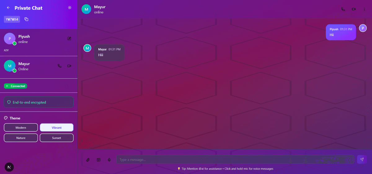Chat App Screenshot 3