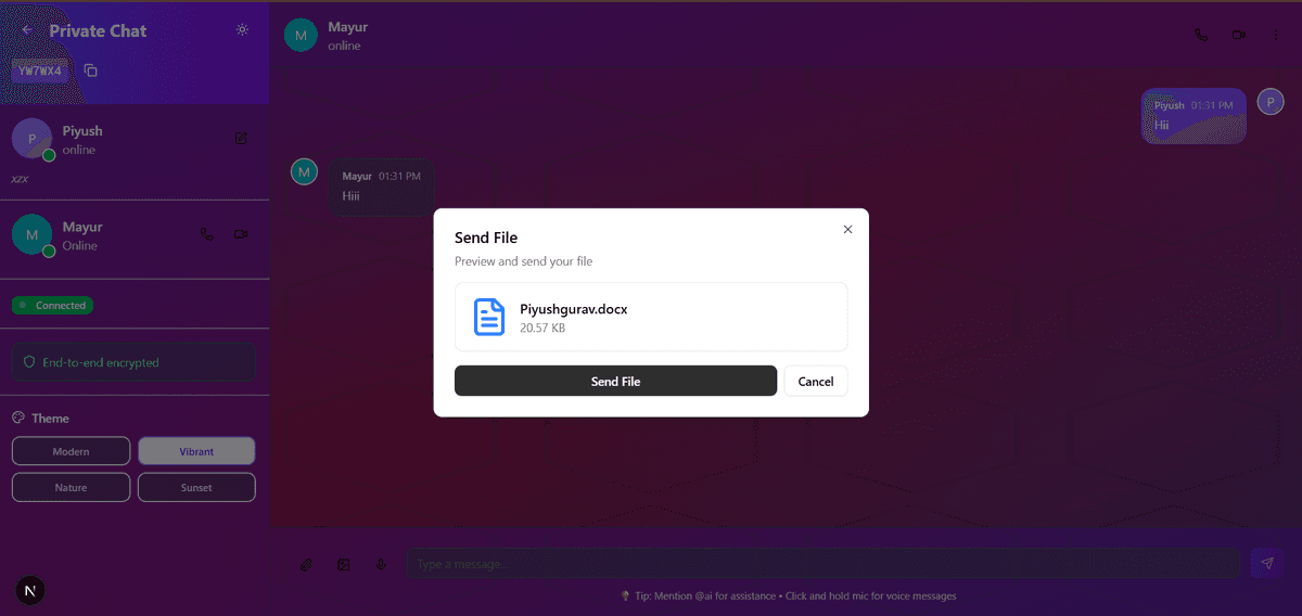 Chat App Screenshot 4